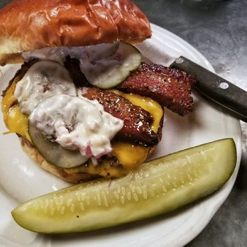 Au Cheval - Single burger with bacon - Bars Near Me - Chicago, Illinois Au Cheval - Single burger with bacon - Bars Near Me - Chicago, Illinois