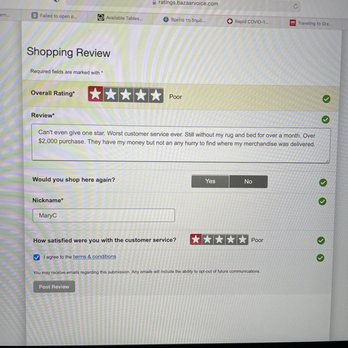 Living Spaces - Tried to leave a review on the link THEY sent. Guess they don't accept bad ones - Furniture Stores Near Me - Pflugerville, Texas Living Spaces - Tried to leave a review on the link THEY sent. Guess they don't accept bad ones - Furniture Stores Near Me - Pflugerville, Texas