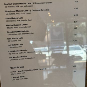 Caffeine Society - Menu - Coffee & Tea Near Me - Sacramento, California