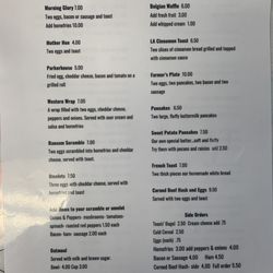 Knead the Dough - Knead the Dough - Breakfast Menu (April 2023)
