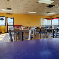 Burger King - Drab dining room. No artwork. No music