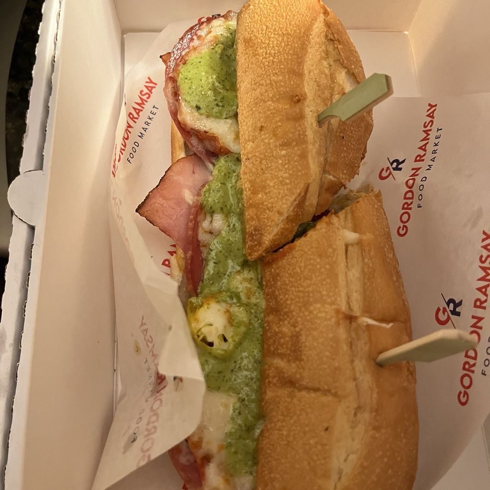 Gordon Ramsay Food Market - The Italian sub. So good!! And you can get food late now. - Noodles Near Me - Cherokee, North Carolina Gordon Ramsay Food Market - The Italian sub. So good!! And you can get food late now. - Noodles Near Me - Cherokee, North Carolina