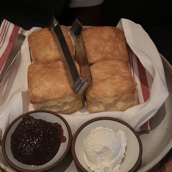 Yardbird - Honey Biscuits with honey butter and aweety jam - Southern Near Me - Las Vegas, Nevada Yardbird - Honey Biscuits with honey butter and aweety jam - Southern Near Me - Las Vegas, Nevada
