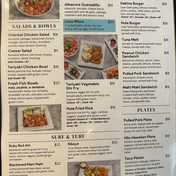 Aloha Grill - Recent menu update - Breakfast & Brunch Near Me - Huntington Beach, California