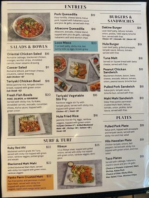 Menu photo 8 Aloha Grill Huntington Beach, CA Menu photo 8 Aloha Grill Huntington Beach, CA