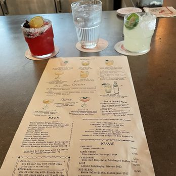 Superica - Hibiscus Margarita and Jalapeno Margarita - Tex-Mex Near Me - Nashville, Tennessee