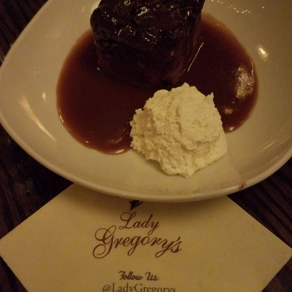 Lady Gregory's - Our dessert. I believe this is their take on pudding - New American Near Me - Chicago, Illinois Lady Gregory's - Our dessert. I believe this is their take on pudding - New American Near Me - Chicago, Illinois