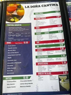 Menu photo 5 La Dona Mexican Cuisine Marrero, LA Menu photo 5 La Dona Mexican Cuisine Marrero, LA