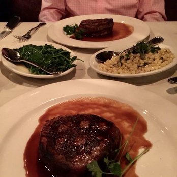 Pampas Steakhouse - Filet, sautéed spinach and basil fried corn - Steakhouses Near Me - Alpharetta, Georgia Pampas Steakhouse - Filet, sautéed spinach and basil fried corn - Steakhouses Near Me - Alpharetta, Georgia
