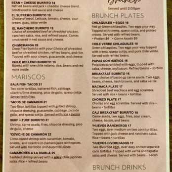 Landeros Mexican Grill + Cantina - Menu - Mexican Near Me - Temecula, California