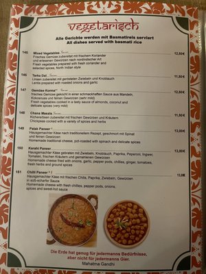 Menu photo 7 Ganesha Grafenwöhr, BY