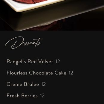 Gatsby's Prime Steakhouse - Dessert Menu - Steakhouses Near Me - Houston, Texas Gatsby's Prime Steakhouse - Dessert Menu - Steakhouses Near Me - Houston, Texas