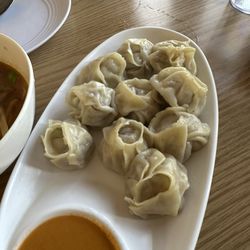 Pathway Burgers & MoMos - Steamed pork MoMos