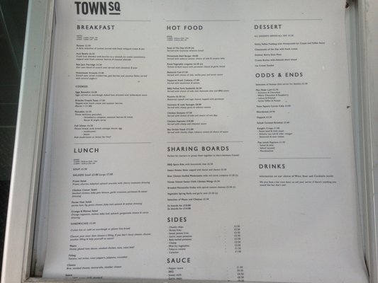 Menu photo 1 Town Square Belfast, BFS