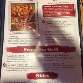 Bubba Gump Shrimp - Menu page - Seafood Near Me - Miami, Florida Bubba Gump Shrimp - Menu page - Seafood Near Me - Miami, Florida