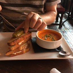 Grilled cheese and tomato Grilled cheese and tomato