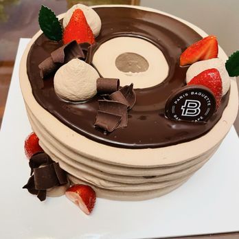 Paris Baguette - Chocoholic Chiffon Cake - Bakeries Near Me - Cupertino, California Paris Baguette - Chocoholic Chiffon Cake - Bakeries Near Me - Cupertino, California
