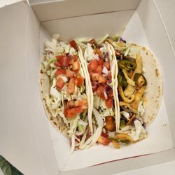 3 Ninjas - Bulgogi, Mahi Mahi, and Carnitas tacos