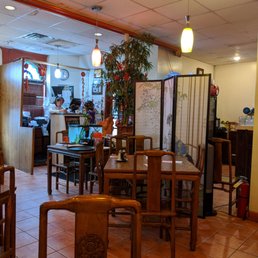 Interior of restaurant, take out area Interior of restaurant, take out area