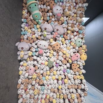Smoove Tea - Cute plush wall - Bubble Tea Near Me - Chula Vista, California