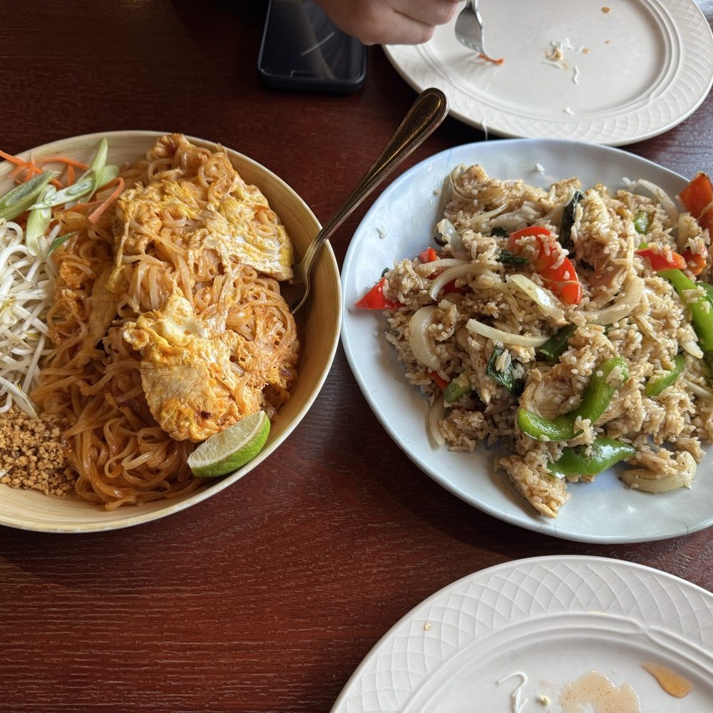 65. Pud Thai & 89. Basil Fried Rice 65. Pud Thai & 89. Basil Fried Rice