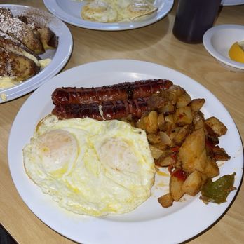 The Serving Spoon - Big Spoon breakfast (comes with french toast, waffle, or pancakes) - Breakfast & Brunch Near Me - Inglewood, California
