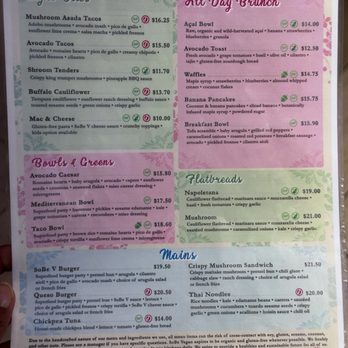 SoBe Vegan - Menu - Vegan Near Me - Fort Lauderdale, Florida SoBe Vegan - Menu - Vegan Near Me - Fort Lauderdale, Florida