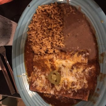 Last Concert Cafe - Cheese Enchiladas Dinner - Tex-Mex Near Me - Houston, Texas