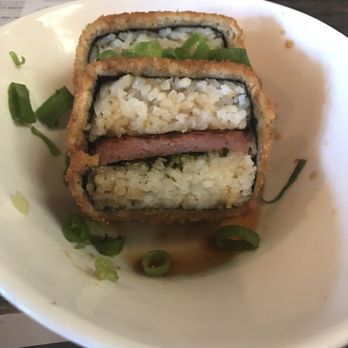 Da Kitchen Maui - Fried Spam Musubi! Yum! - Hawaiian Near Me - Kihei, Hawaii Da Kitchen Maui - Fried Spam Musubi! Yum! - Hawaiian Near Me - Kihei, Hawaii