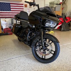 Hyevon Choppers - Bars, springs, wheel and rotors installed