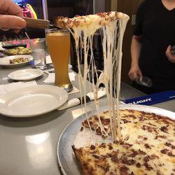 Pizza Villa II - Pepperoni, bacon and extra cheese