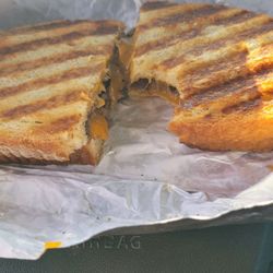 Speedway - Shake hands with steak cheddah cheese chipotle sauce panini