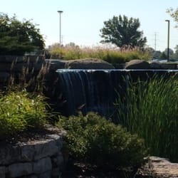Midwest Retina Inc. - Had not noticed this beautiful pond and waterfall at the Taylor Station Rd. Midwest Retina office before.