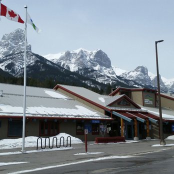 Canmore Nordic Centre - Entrance to lodge. Purchase trail pass here. - Sports Clubs Near Me - Canmore, Alberta