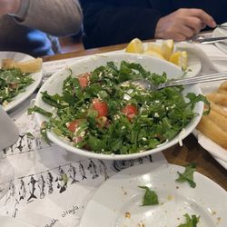 Adem Baba - Arugula with feta cheese salad
