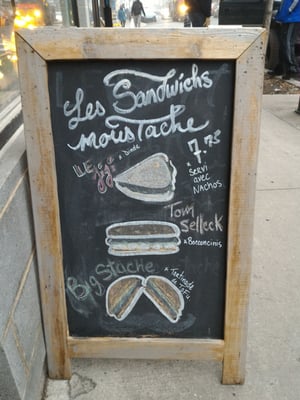 Menu photo 1 Moustache Café Montreal, QC Menu photo 1 Moustache Café Montreal, QC