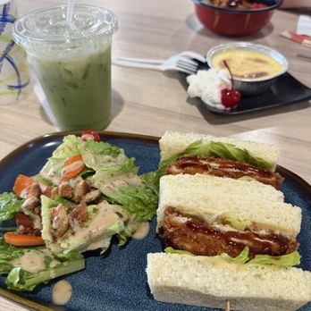 Katsuco - lunch special chicken katsu sandwich with house salad - Sandwiches Near Me - Las Vegas, Nevada Katsuco - lunch special chicken katsu sandwich with house salad - Sandwiches Near Me - Las Vegas, Nevada