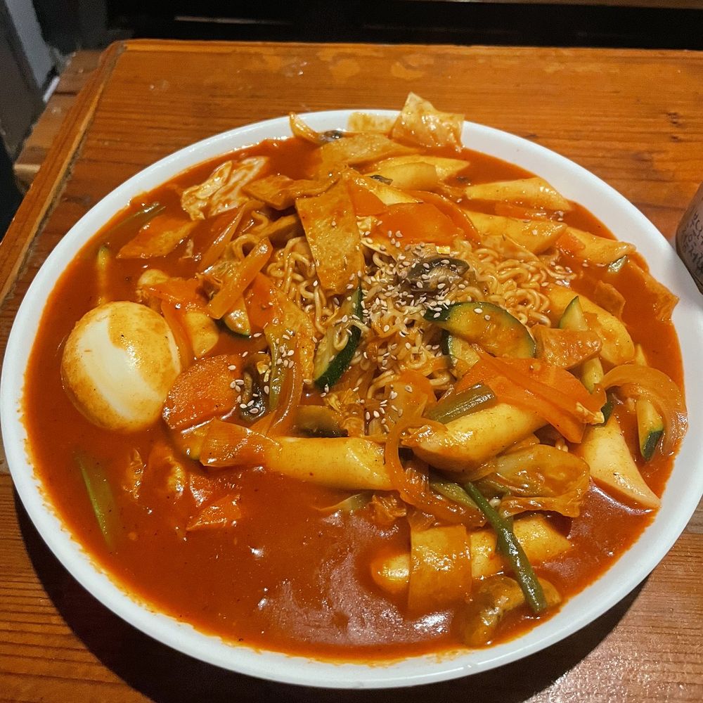 Dan Sung Sa - Spicy Rice Cakes with Ramen - Korean Near Me - Oakland, California Dan Sung Sa - Spicy Rice Cakes with Ramen - Korean Near Me - Oakland, California