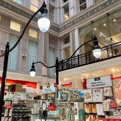 Michaels - I don't think I've noticed the building inside the store! Cool! 10/15/22