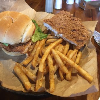 Jamie's Local Flavor - "Bigger than the bun pork tenderloin," is no lie. Had enough there for a second sandwich! - American Near Me - Harrison, Arkansas