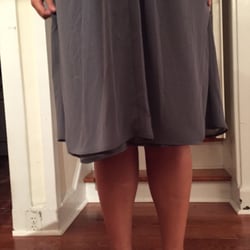Tailoring by Jamie - Again. Very uneven hem and lining is longer.