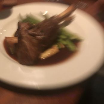 Salute Restaurant & Bar - Sorry, out of focus. I was hungry. This is the Osso Bucco. A very generous portion on polenta. - Italian Near Me - Bend, Oregon Salute Restaurant & Bar - Sorry, out of focus. I was hungry. This is the Osso Bucco. A very generous portion on polenta. - Italian Near Me - Bend, Oregon