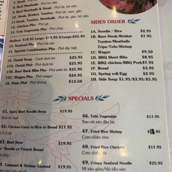 Pho Station - Menu - Vietnamese Near Me - Kaneohe, Hawaii