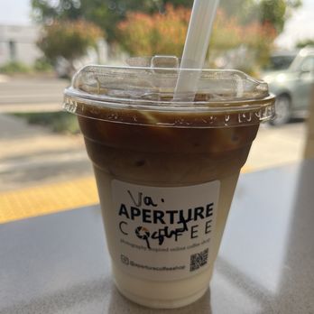 Aperture Coffee - Caramel Iced Latte - Coffee & Tea Near Me - San Diego, California