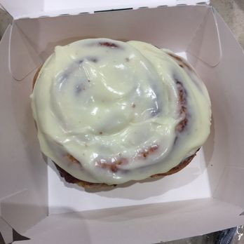 Hat Six Travel Center - Fresh Cinnabon roll! So delicious!! - Gas Stations Near Me - Evansville, Wyoming