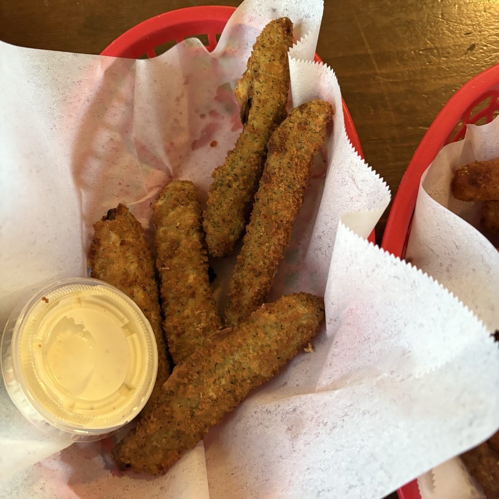 Caveman Cavey's Pizza - Pickle spears - Pizza Near Me - Frazier Park, California Caveman Cavey's Pizza - Pickle spears - Pizza Near Me - Frazier Park, California