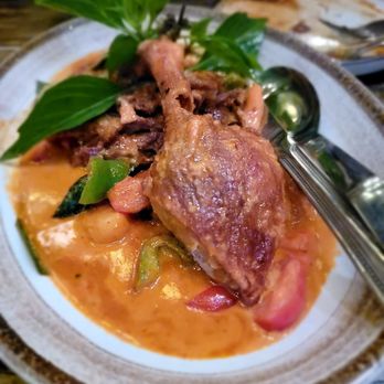 Chiangmai Diner - Roated Duck Curry ($29) Very good - Thai Near Me - Brooklyn, New York