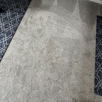 A1 Red Carpet & Air Duct - Coffee stain, post A1 cleaning. I was able to get it up myself with soap, water, and elbow grease. - Carpet Cleaning Near Me - Aurora, Colorado