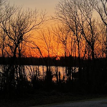 Houmas House and Gardens - Levee sunset - Venues & Event Spaces Near Me - Darrow, Louisiana