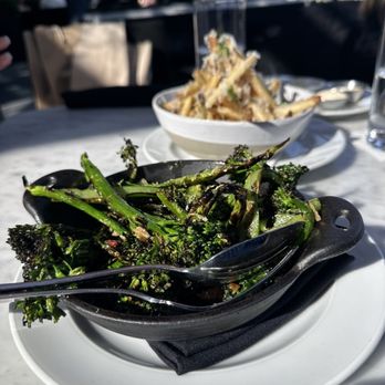 RH Rooftop Restaurant at RH Dallas - Broccolini & Truffle Fries - American Near Me - Dallas, Texas RH Rooftop Restaurant at RH Dallas - Broccolini & Truffle Fries - American Near Me - Dallas, Texas